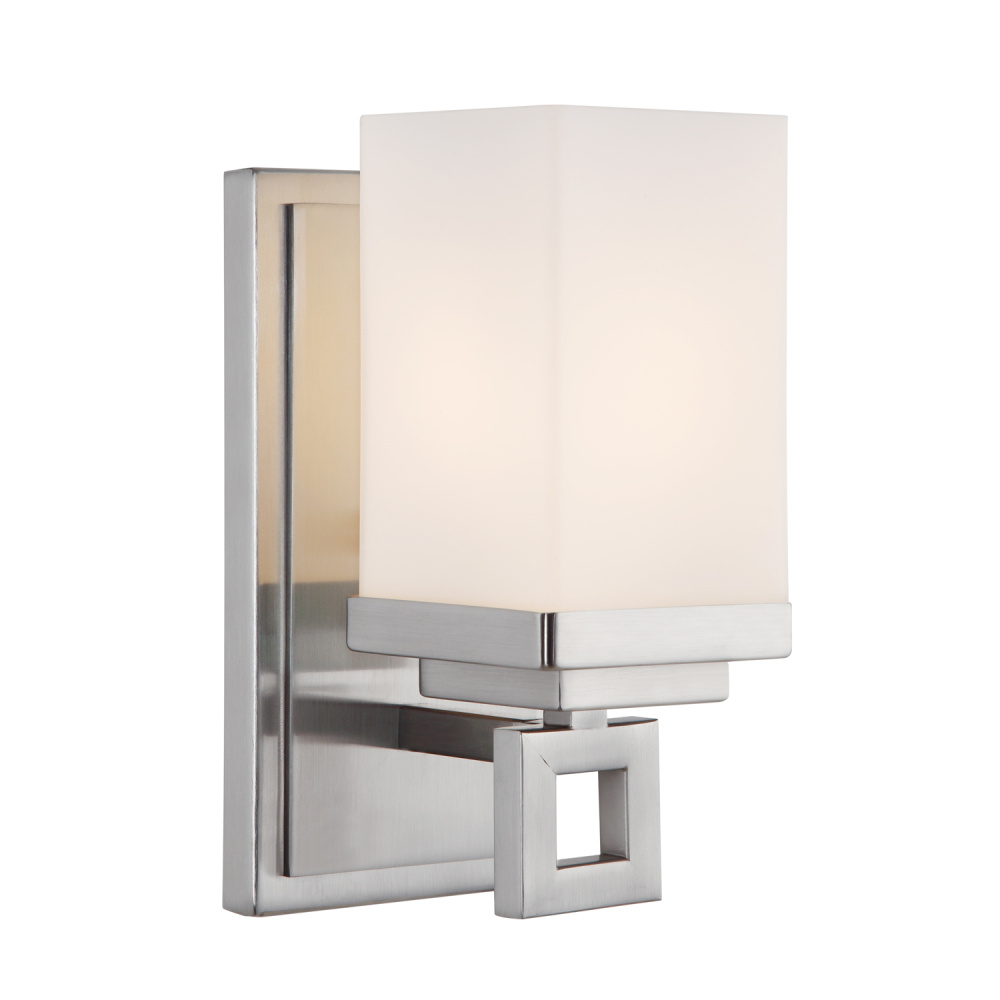 Golden Lighting Nelio 1-light Vanity in Pewter